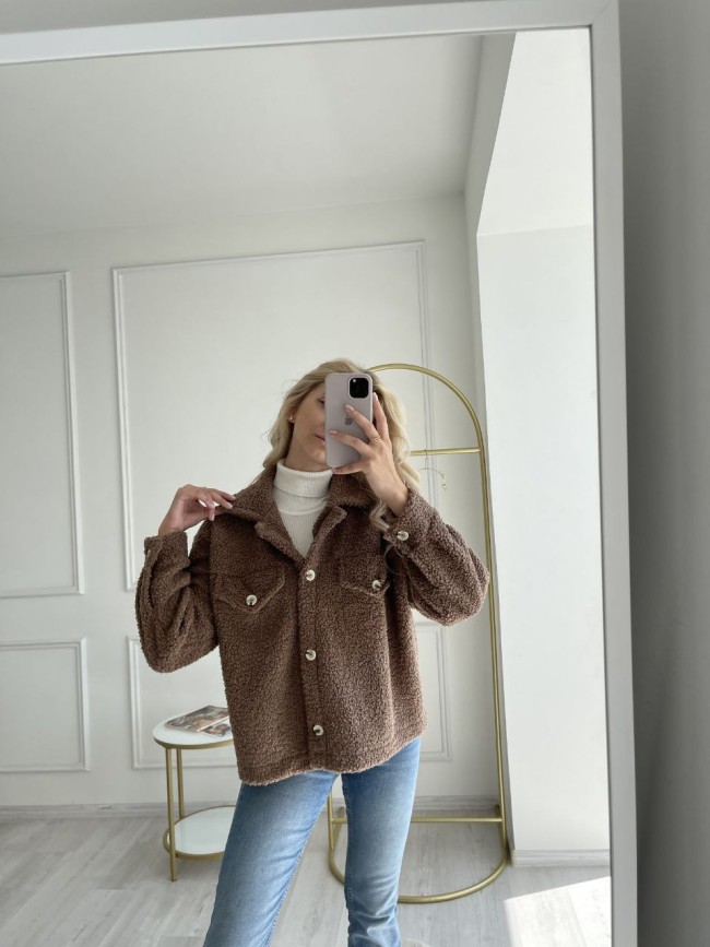 Куртка-рубашка Тедди