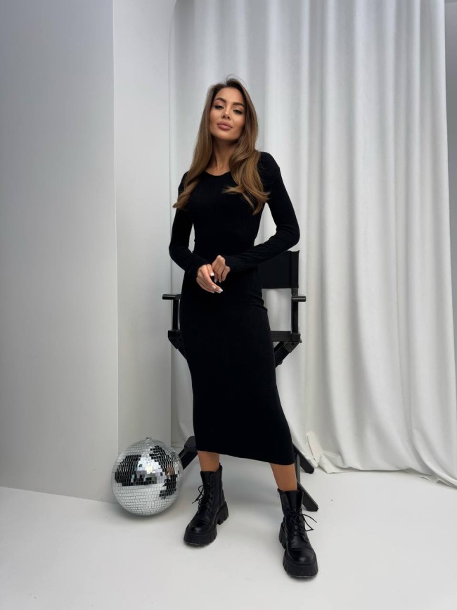 Платье из трикотажа