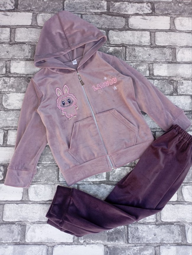 Детский велюровый костюм LABUBU