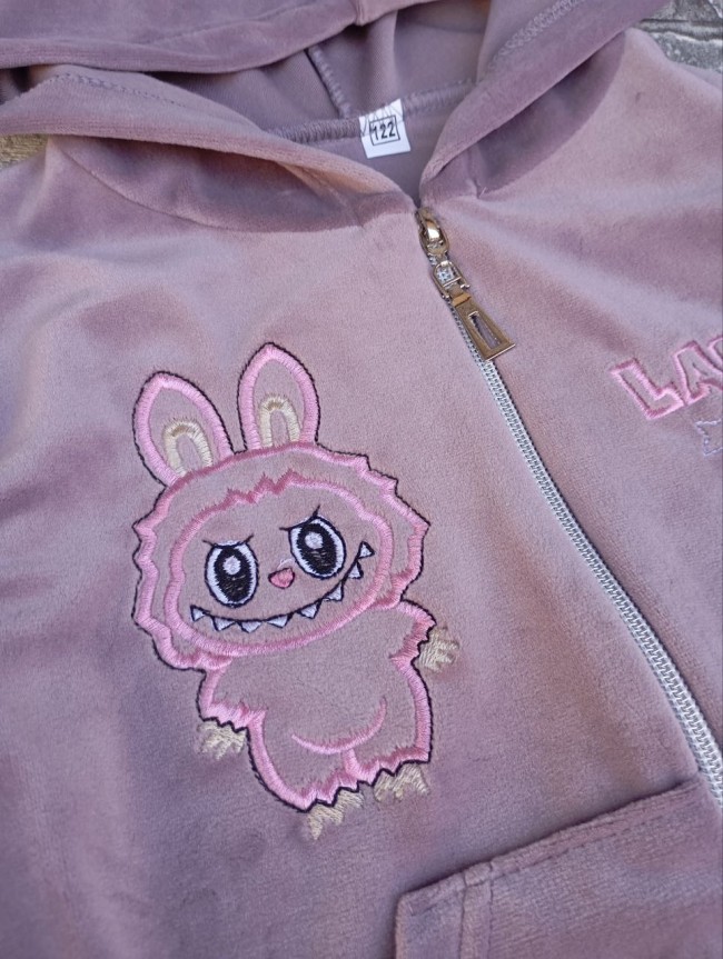 Детский велюровый костюм LABUBU