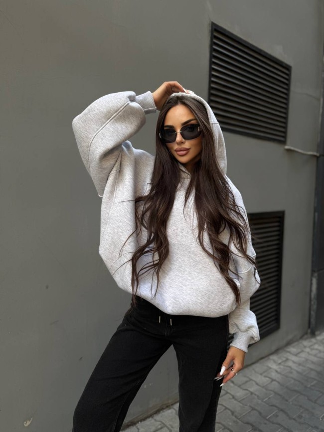 Худи оверсайз с капюшоном