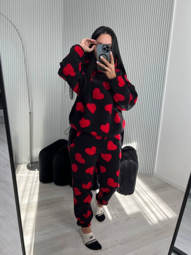 Женская теплая пижама