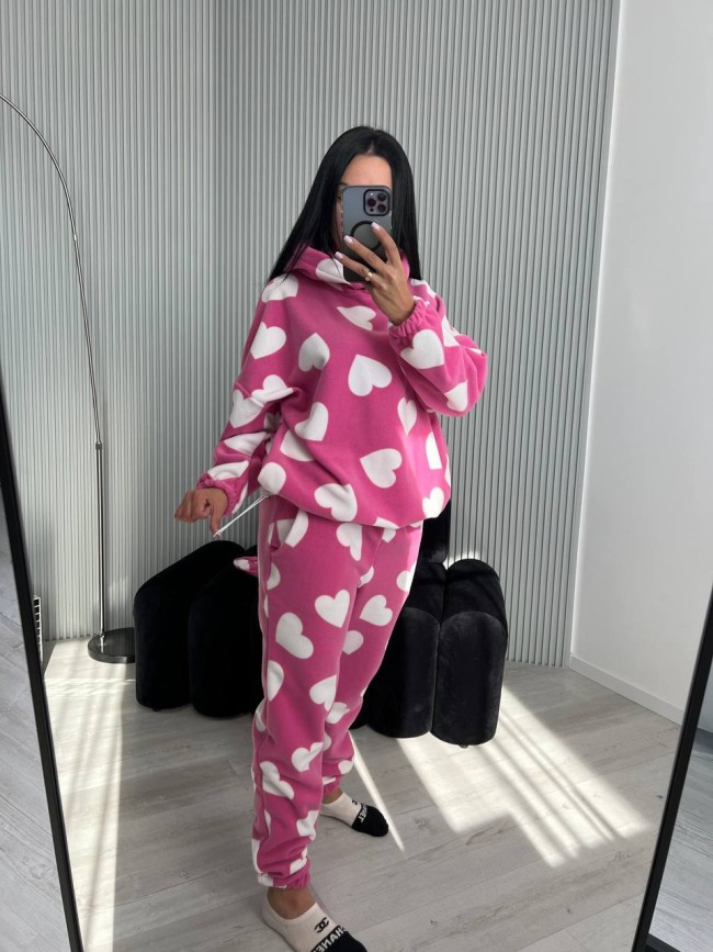 Теплая женская пижама