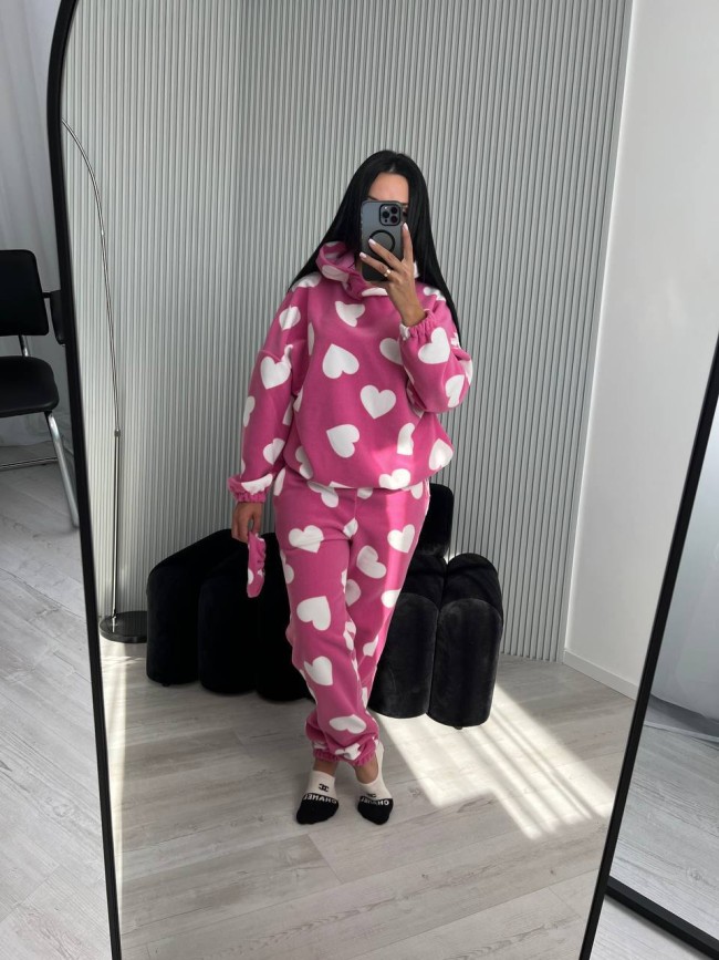 Теплая женская пижама