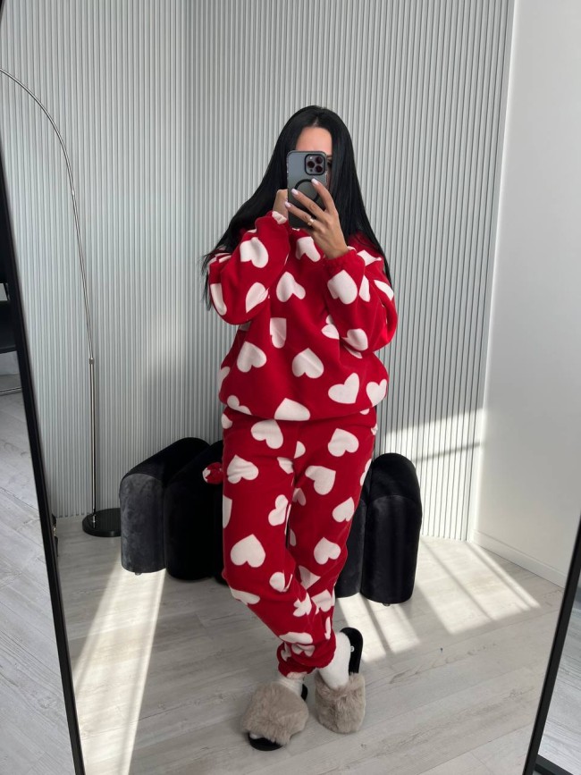 Теплая женская пижама