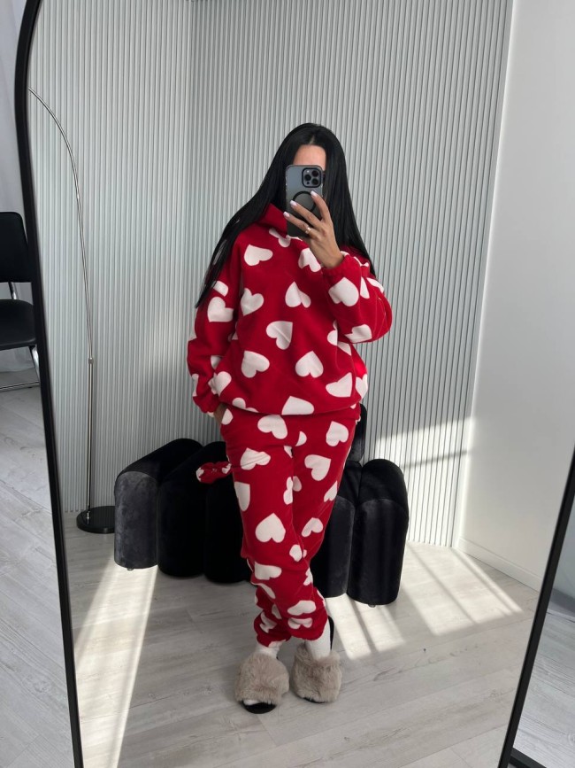 Теплая женская пижама