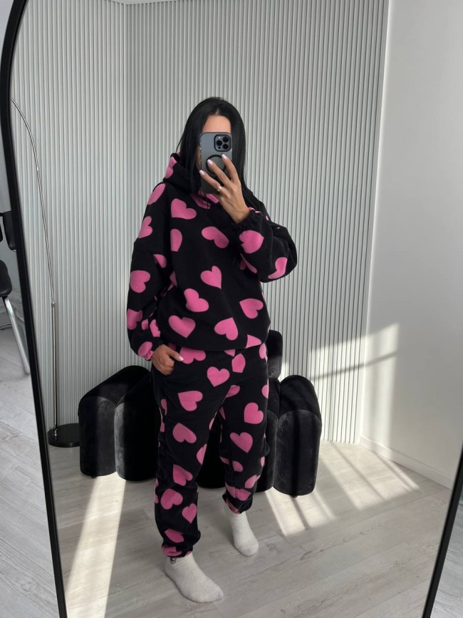 Женская теплая пижама