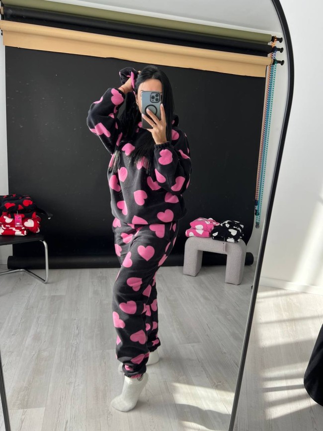 Женская теплая пижама