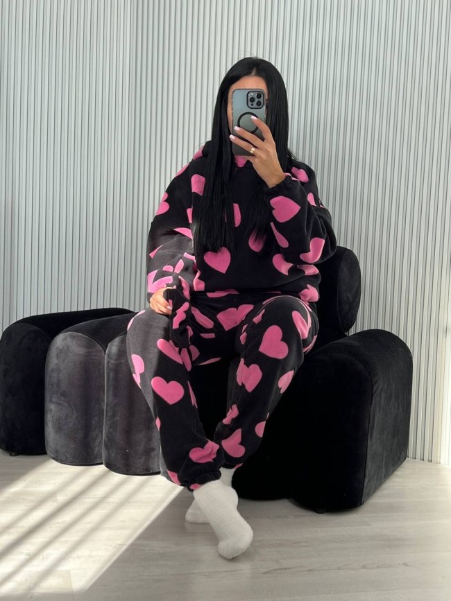 Женская теплая пижама