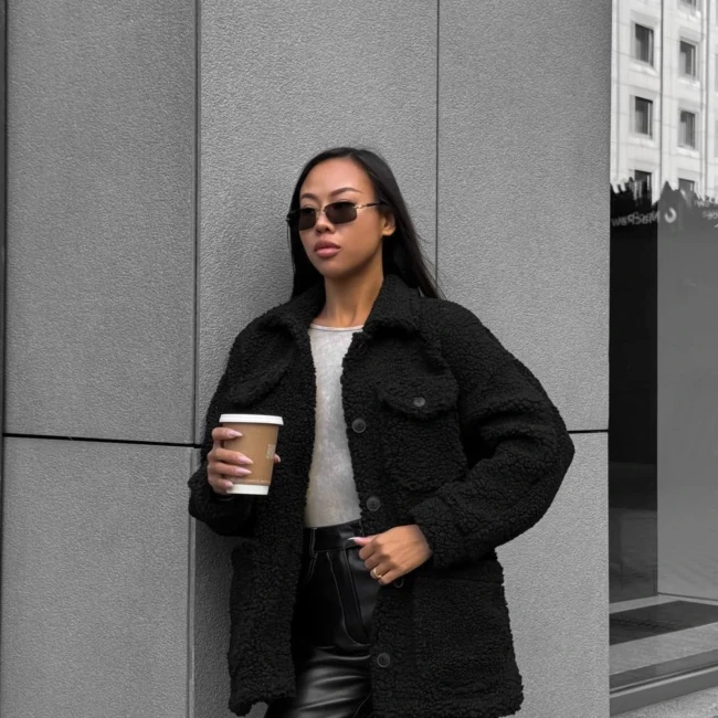 Теплая рубашка