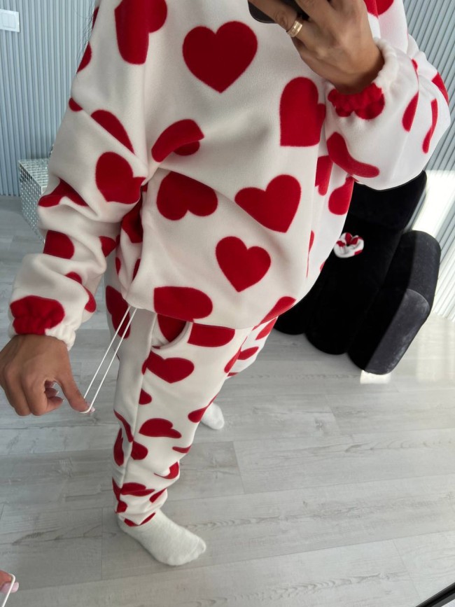 Теплая женская пижама