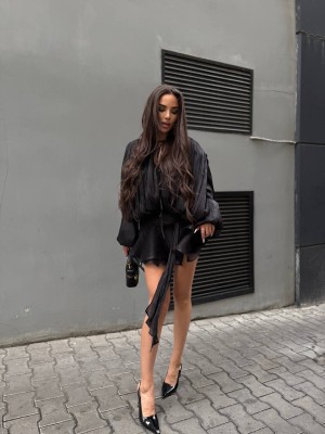 Женское мини-платье