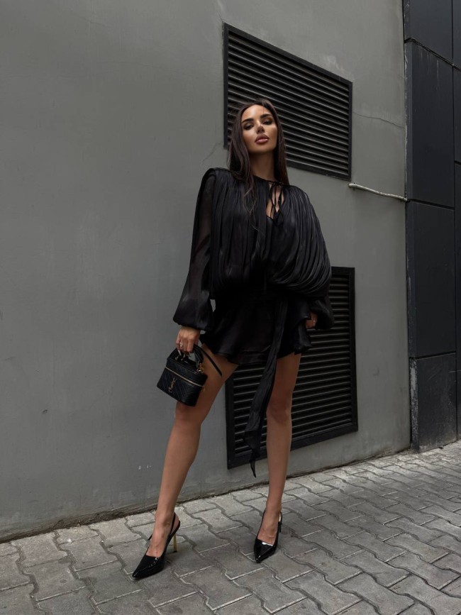 Женское мини-платье