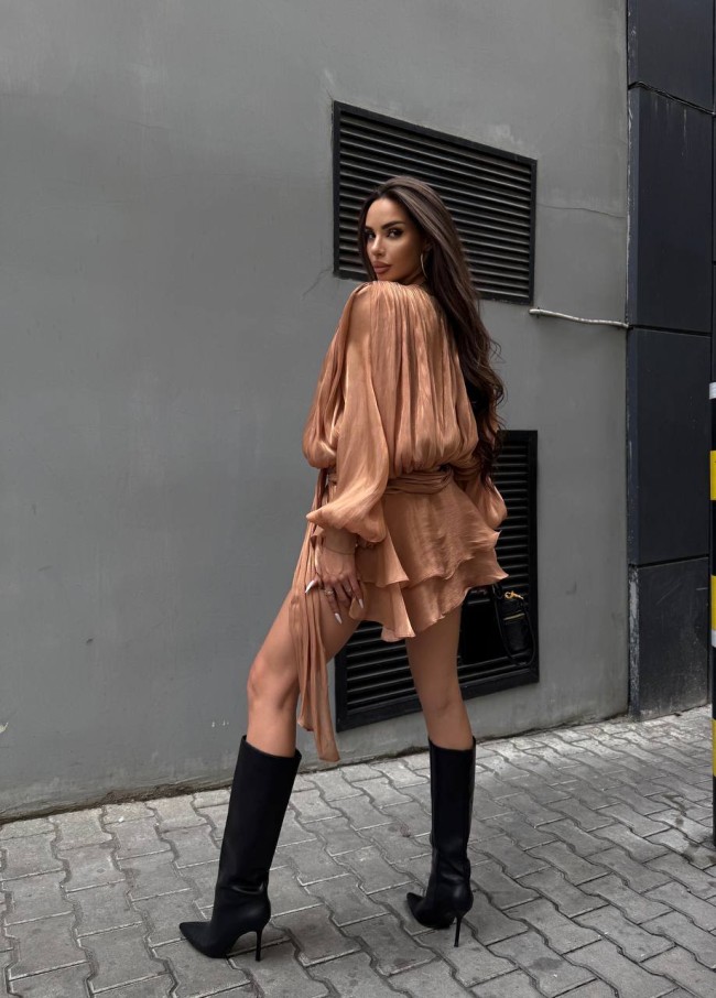 Женское мини-платье