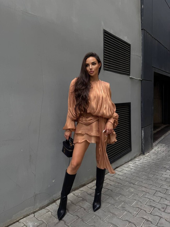 Женское мини-платье