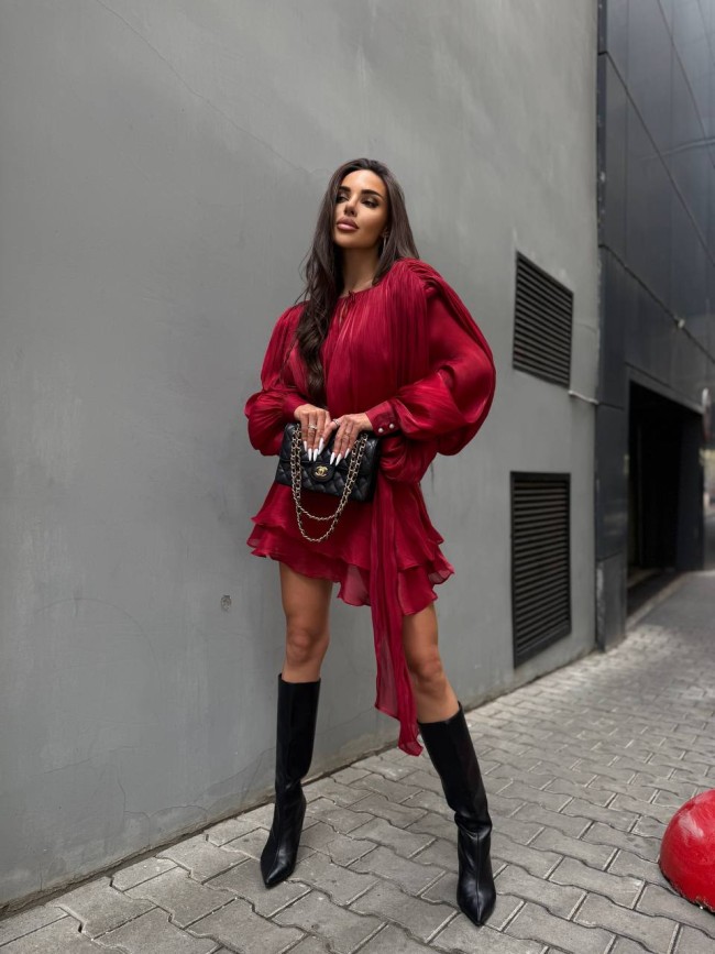 Женское мини-платье