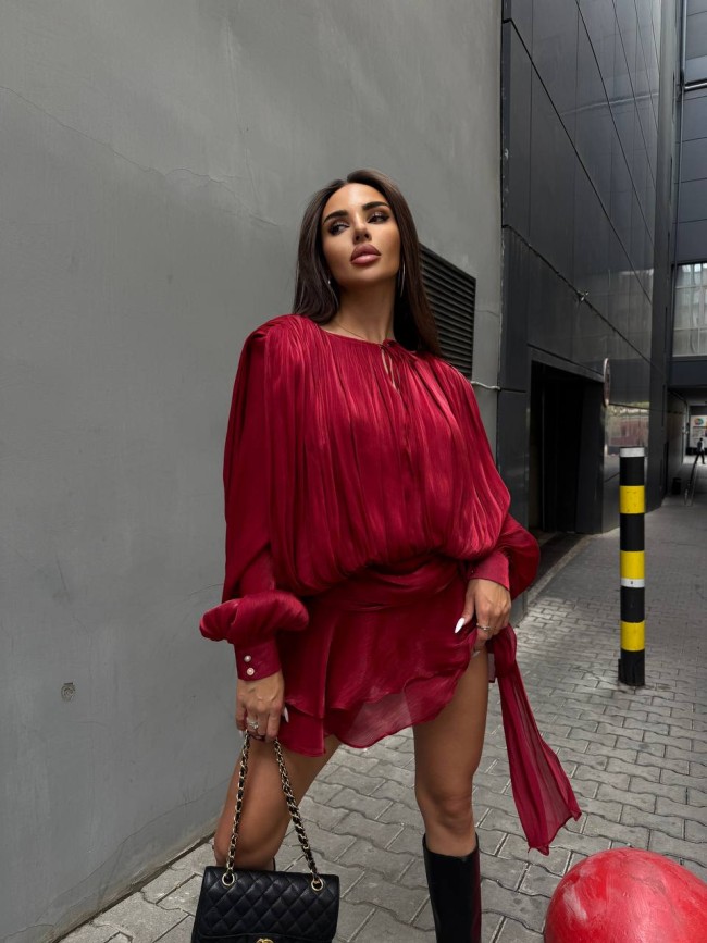 Женское мини-платье