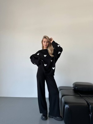 Тёплый трикотажный костюм